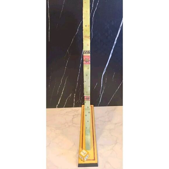 Special Wishes Father Christmas Hand Painted Statue Figure Wooden FolkArt 20½" - Picture 14 of 16